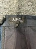 APC Solid Black Casual Skirt Size EU 38 / US 8 - photo 4