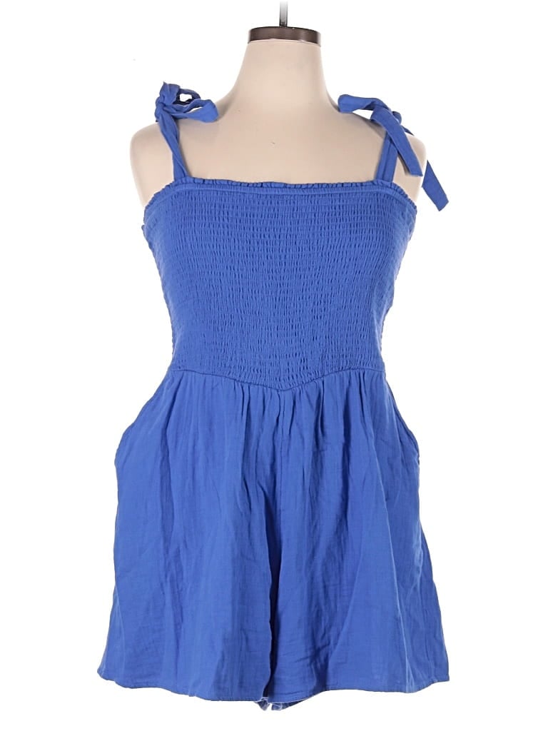 Pre-owned Old Navy Romper In Blue