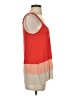 Ella Moss Color Block Orange Tank Top Size XS - photo 4