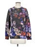 Unbranded Floral Purple Pullover Sweater Size S - photo 1
