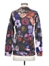Unbranded Floral Purple Pullover Sweater Size S - photo 2