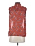 Maeve 100% Polyester Red Sleeveless Blouse Size 2 - photo 2