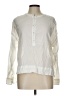 Lou & Grey Ivory Long Sleeve Blouse Size L - photo 1