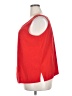 Collection 100% Polyester Solid Red Sleeveless Blouse Size 2X - photo 5