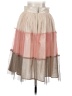 Twelve by Twelve 100% Polyester Color Block Pink Casual Skirt Size S - photo 2