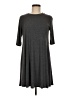 Maitai Solid Gray Casual Dress Size M - photo 1