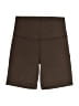 TnAction Solid Brown Athletic Shorts Size S - photo 1