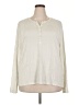 J.Crew Ivory Long Sleeve Blouse Size 2X - photo 1