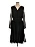 Ann Taylor 100% Polyester Black Cocktail Dress Size 10 (tall) - photo 1