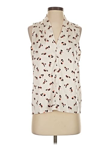Ann Taylor Factory Sleeveless Button-Down Shirt (view 1)