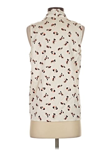 Ann Taylor Factory Sleeveless Button-Down Shirt (view 2)
