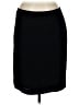 Talbots 100% Polyester Solid Black Formal Skirt Size 12 - photo 1