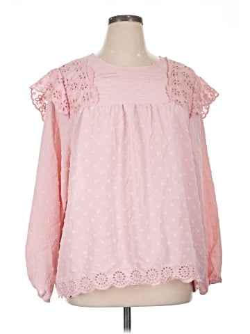 Liv Los Angeles Long Sleeve Blouse (view 1)