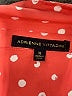 Adrienne Vittadini Polka Dots Red 3/4 Sleeve Button-Down Shirt Size XL - photo 7