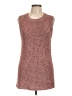 Ella Moss Tweed Burgundy Pullover Sweater Size L - photo 1