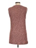 Ella Moss Tweed Burgundy Pullover Sweater Size L - photo 2