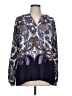 Lascana Paisley Blue Long Sleeve Blouse Size 12 - 14 - photo 1