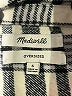 Madewell 100% Cotton Plaid Ivory Long Sleeve Button-Down Shirt Size S - photo 7