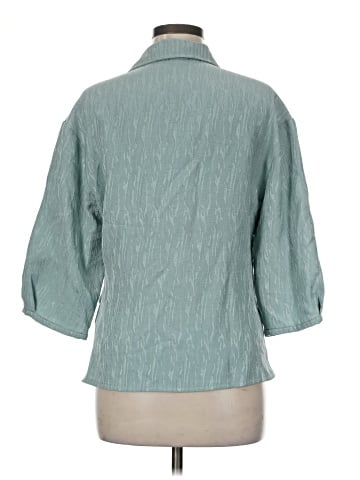 Soaked 3/4 Sleeve Blouse (view 2)