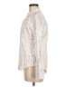 Gap Print Ivory Long Sleeve Blouse Size M - photo 5