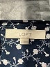 Ann Taylor LOFT 100% Polyester Blue 3/4 Sleeve Blouse Size S - photo 7