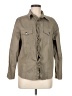 Unbranded Gray Long Sleeve Button-Down Shirt Size M - photo 1