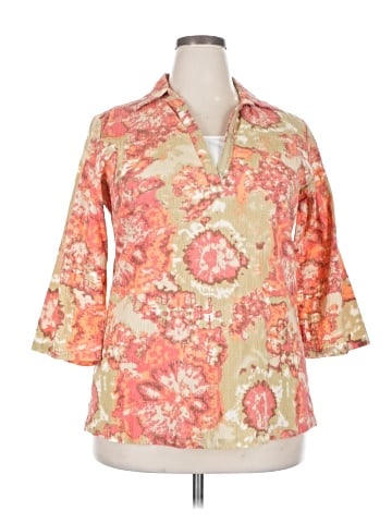 Tantrums 3/4 Sleeve Blouse (view 1)