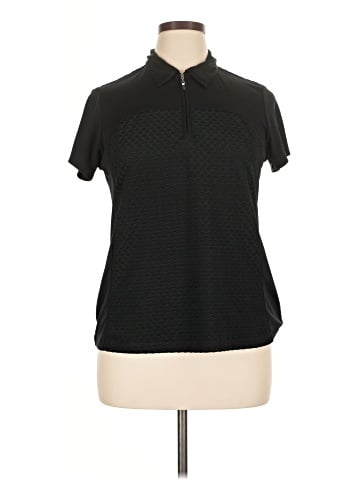 IZOD Short Sleeve Blouse (view 1)