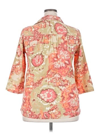 Tantrums 3/4 Sleeve Blouse (view 2)