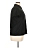 IZOD 100% Polyester Black Short Sleeve Blouse Size XL - photo 4