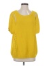Zapa Yellow Short Sleeve Top Size 2 - photo 1