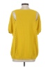 Zapa Yellow Short Sleeve Top Size 2 - photo 2