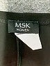 MSK Solid Black Jumpsuit Size 1X - photo 4