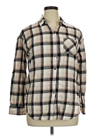 Love Notes Long Sleeve Button-Down Shirt (view 1)