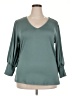 Bobeau Teal 3/4 Sleeve Blouse Size 2X - photo 1