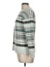 Ann Taylor LOFT Print Silver Pullover Sweater Size M - photo 5