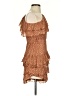 Rococo Sand Brown Cocktail Dress Size XS - photo 4
