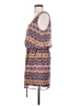Assorted Brands 100% Polyester Print Brown Pink Casual Dress Size M - photo 5