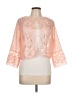 ILE New York 100% Polyester Orange Kimono Size 12 - photo 1