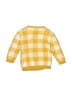 Angel Dear 100% Cotton Checkered-gingham Yellow Pullover Sweater Size 0-3 mo - photo 2