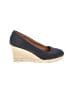 J.Crew Gray Blue Wedges Size 7 1/2 - photo 1