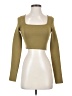 Zara Green Long Sleeve Top Size S - photo 1