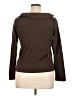 Rafaella 100% Cotton Brown Long Sleeve Top Size XL - photo 2