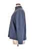 Weekends by Chico's Chevron-herringbone Blue Turtleneck Sweater Size XL (3) - photo 5