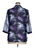 Modamix 100% Polyester Purple 3/4 Sleeve Blouse Size 14 - photo 2