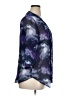 Modamix 100% Polyester Purple 3/4 Sleeve Blouse Size 14 - photo 4