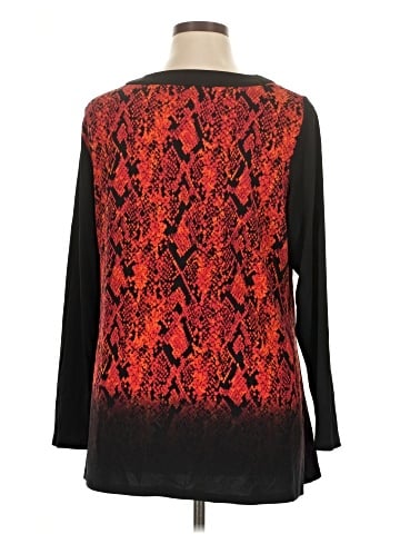 Peter Nygard Long Sleeve Blouse (view 2)