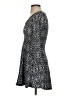 Forever 21 Argyle Black Casual Dress Size S - photo 5