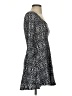 Forever 21 Argyle Black Casual Dress Size S - photo 4