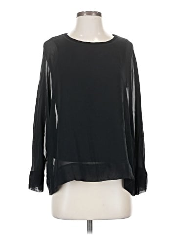 Go By Go Silk Long Sleeve Blouse (view 1)